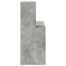 Berkfield Home Concrete Grey Writing Desk Concrete grey - thumbnail 5