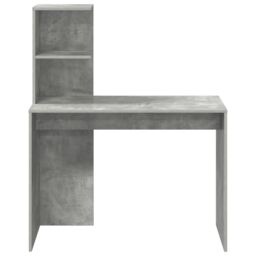 Berkfield Home Concrete Grey Writing Desk Concrete grey - thumbnail 4