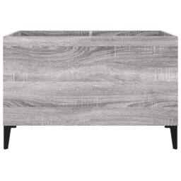 Berkfield Home Record Cabinet Grey Sonoma 74.5x38x48 cm Engineered Wood - thumbnail 5