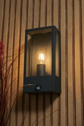 BHS Lighting Wallace Outdoor Wall Light with Sensor in Dark Grey - thumbnail 4