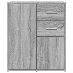 Berkfield Home Sideboard Grey Sonoma 60x31x70 cm Engineered Wood - Size: 60 x 31 x 70 cm - thumbnail 5