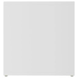 Berkfield Home TV Cabinet White 72x35x36.5 cm Engineered Wood - thumbnail 6
