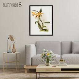 "Artery8 Frederick Sander Laelia & Cattleya Orchid Hybrid Framed Canvas Art - Size: W12"" x H16""" - thumbnail 3