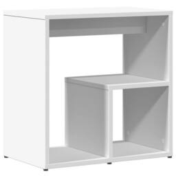 Berkfield Home Side Tables 2 pcs White 50x30x50 cm Engineered Wood - Size: 50 x 30 x 50 cm - thumbnail 8