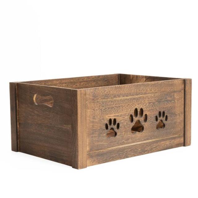FLAVORA Brown Small-Storage Collection Wooden Box - Size: 500mm - image 1