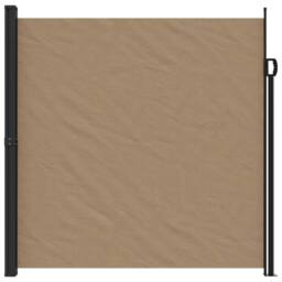Berkfield Home Retractable Side Awning Taupe 200x500 cm - thumbnail 3