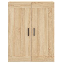 Berkfield Home Wall Mounted Cabinet Sonoma Oak 69.5x34x90 cm Engineered Wood in Brown - thumbnail 6