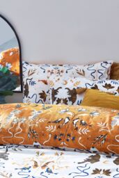 Furn Tiger Fish Botanical Reversible Duvet Cover Set - Size: King - thumbnail 3