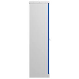 Phoenix Safe Company Steel Storage Cupboard in Grey & Blue with Key Lock, SCL1491GBK - Size: 140 cm x 100 cm - thumbnail 4