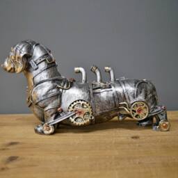 Gifts Direct 2 U Steampunk Sausage Dog in Metallics - thumbnail 4
