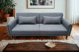 DS Living Como 2 Seater Sofa Bed in Grey - thumbnail 1