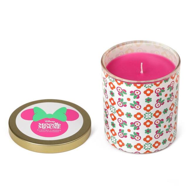 Disney Minnie Mouse Scented Tin Candle 213g - Mango & Frangipani in Pink - Size: Medium - image 1
