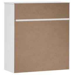 Berkfield Home Top for Highboard MOLDE White 90x35x100 cm Solid Wood Pine - Size: 90 x 35 x 100 cm - thumbnail 7