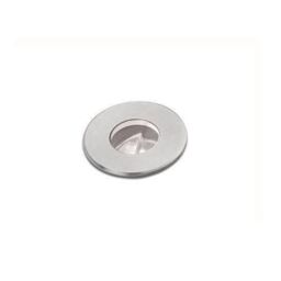 Netlighting Curtis LED Recessed Outdoor Ground Light Matt Nickel IP67 in Grey - thumbnail 1