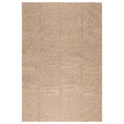 Berkfield Home Rug 140x200 cm Jute Look Indoor & Outdoor in Brown - Size: 100 cm diameter - thumbnail 4