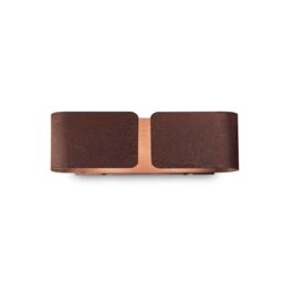 Netlighting Clip Decorative Flush Wall Light Corten E27 in Brown