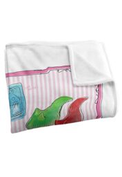 Warner Brothers Harry Potter Honeydukes Hogsmeade Label Blanket 152 x 127 cm in White - thumbnail 3