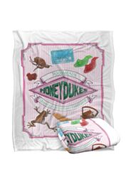 Warner Brothers Harry Potter Honeydukes Hogsmeade Label Blanket 152 x 127 cm in White - thumbnail 2