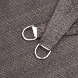 Berkfield Home Sunshade Sail 160 g/m ² Anthracite 3/4x3 m HDPE in Dark Grey - thumbnail 6