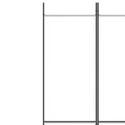 Berkfield Home 3-Panel Room Divider White 150x220 cm Fabric - thumbnail 7