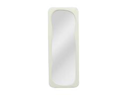 Vente-unique -Shaped Mirror With Gloss Finish - L60 X H160 Cm - Ivory - HAIMEI - thumbnail 2