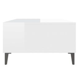 Berkfield Home Coffee Table High Gloss White 103.5x60x35 cm Engineered Wood - thumbnail 6