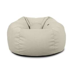rucomfy Beanbags rucomfy Veneto Classic Bean Bag for Adults - Soft Lounge Chair in Cream - thumbnail 4
