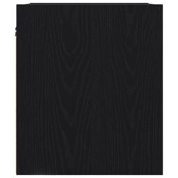 Berkfield Home Wall-Mounted Bedside Cabinet Black 38x34x40 cm - Size: 38 x 34 x 40 cm - thumbnail 7