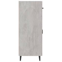Berkfield Home Sideboard Concrete Grey 69.5x34x90 cm Engineered Wood - thumbnail 6