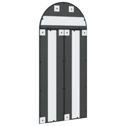 Berkfield Home Wall Mirror Black 60x130 cm Arch Iron - thumbnail 5