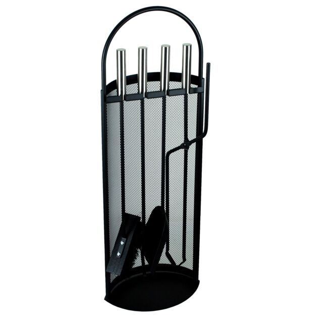 simpa Comtempo Arc 4PC SS Companion Set in Black - image 1