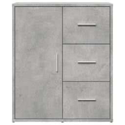 Berkfield Home Sideboard Concrete Grey 60x31x70 cm Engineered Wood - Size: 60 x 31 x 70 cm - thumbnail 5