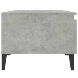 Berkfield Home Side Tables 2 pcs Concrete Grey 50x46x35 cm Engineered Wood - Size: 50 x 46 x 35 cm - thumbnail 9