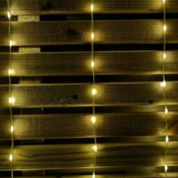 Samuel Alexander 1.2m Light up Star Curtain Christmas Lights with Warm White LEDs - thumbnail 5