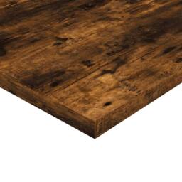 Berkfield Home Durable Wall Shelves 4 pcs Smoked Oak 40x30x1.5 cm Engineered Wood in Brown - thumbnail 7
