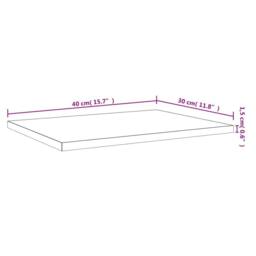 Berkfield Home Durable Wall Shelves 4 pcs Smoked Oak 40x30x1.5 cm Engineered Wood in Brown - thumbnail 9
