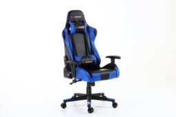GTForce Pro FX Reclining Sports Racing Office Desk Faux Leather Gaming Chair in Blue