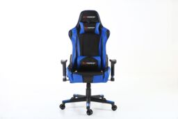 GTForce Pro FX Reclining Sports Racing Office Desk Faux Leather Gaming Chair in Blue - thumbnail 2