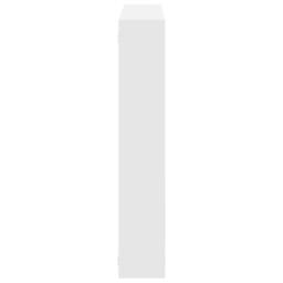 Berkfield Home Wall Cube Shelf 7 Compartments White Engineered Wood - thumbnail 5