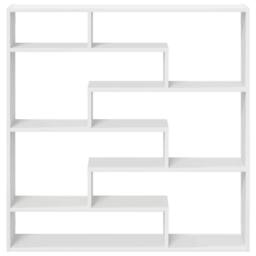 Berkfield Home Wall Cube Shelf 7 Compartments White Engineered Wood - thumbnail 4