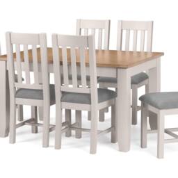 Cheshire Hartington Premium Dining Chairs - Set of 2 in Grey - thumbnail 5