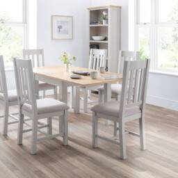 Cheshire Hartington Premium Dining Chairs - Set of 2 in Grey - thumbnail 7