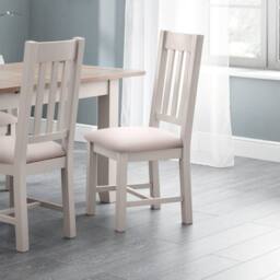 Cheshire Hartington Premium Dining Chairs - Set of 2 in Grey - thumbnail 6