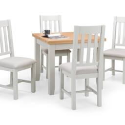 Cheshire Hartington Premium Dining Chairs - Set of 2 in Grey - thumbnail 4