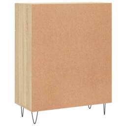 Berkfield Home Sideboard Sonoma Oak 69.5x34x90 cm Engineered Wood in Brown - thumbnail 8