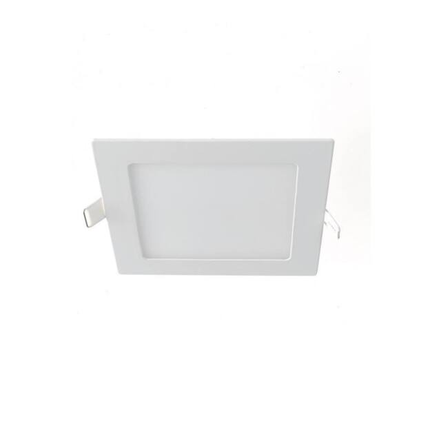 Netlighting FLAP LED Recessed Downlight White 800lm 4000K 16.6x16.6x1.8cm - Size: 16.6x16.6x1.8 cm - image 1
