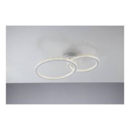 Netlighting BRYANT LED Semi Flush Light White 3040lm 3000K 65x45x15cm - Size: 65 x 45 x 15 cm - thumbnail 2