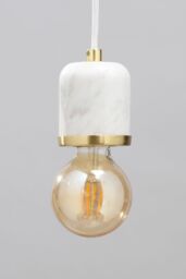 BHS Lighting Romano Pendant Ceiling Light in Metallic Gold - thumbnail 2