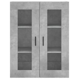 Berkfield Home Highboard Concrete Grey 69.5x34x180 cm Engineered Wood - thumbnail 6