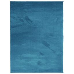 Berkfield Home Rug OVIEDO Short Pile Turquoise 240x340 cm in Blue - Size: Medium - thumbnail 2